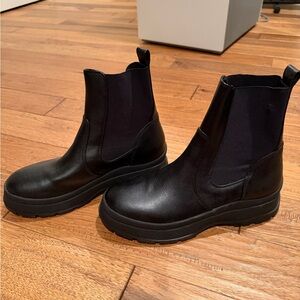 Noize Black Combat Boots